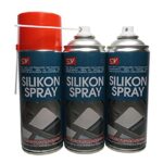 SDV Chemie Silikonspray Spray 3X 450ml Siliconspray Kunststoff- und Gummipflege Trennmittel Gleitmittel  